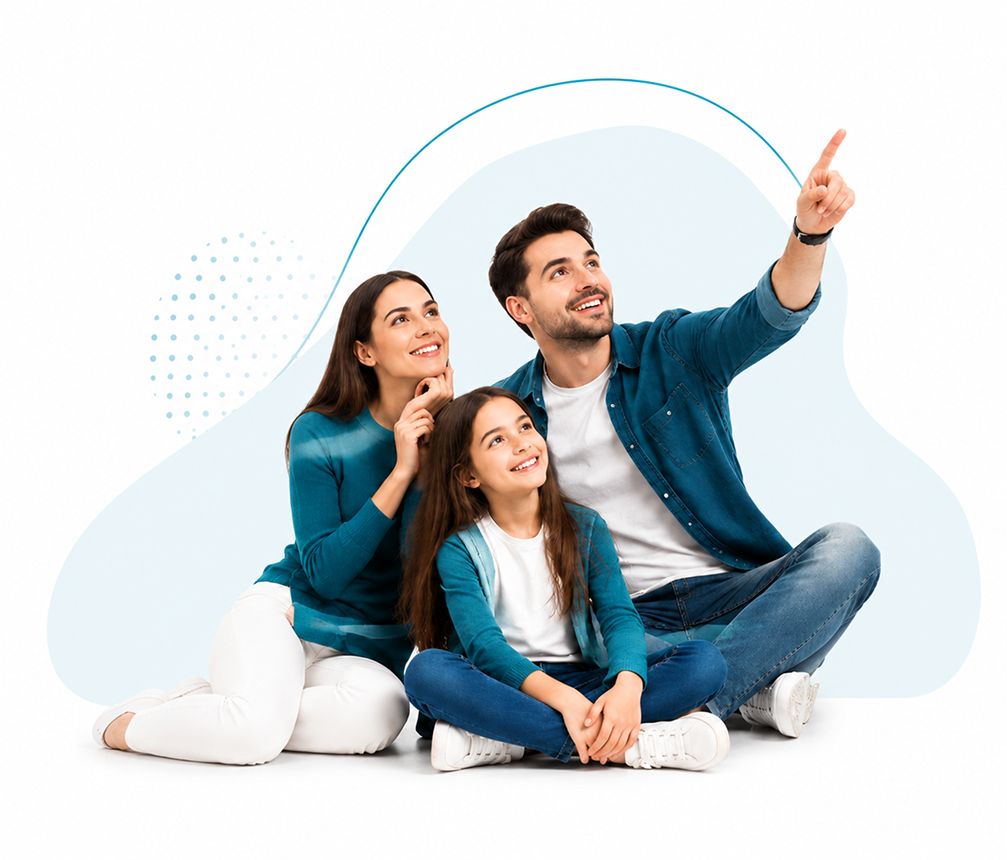 Home internet services illustration