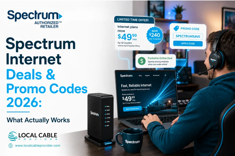 Spectrum Deals & Promo Codes 2026