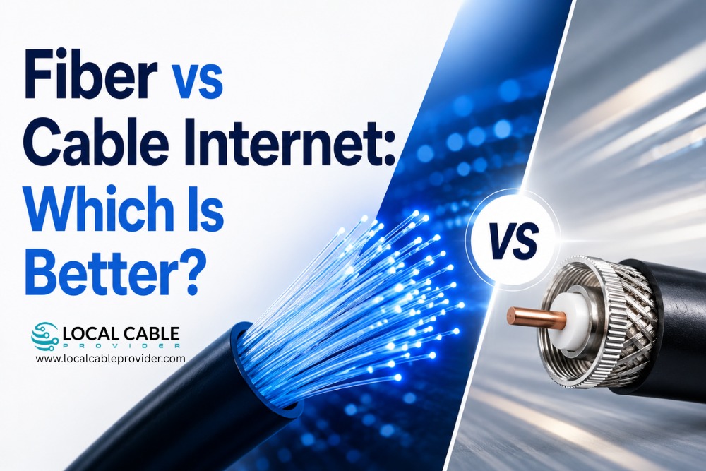 Fiber vs Cable Internet: Which is better featured image