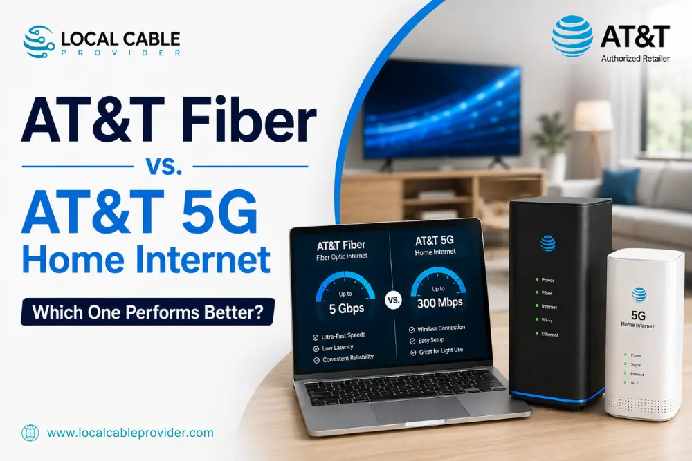 AT&T Fiber vs AT&T 5G