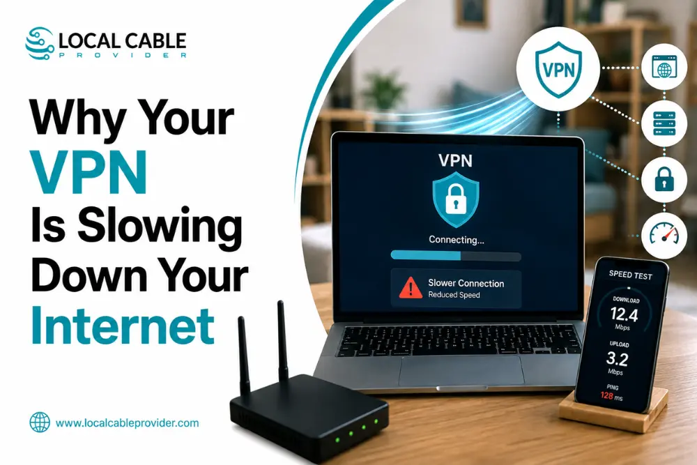 why is my internet slow with VPN